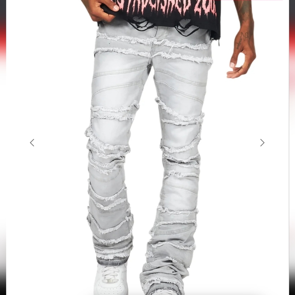 Stacked Jeans
